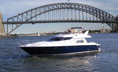 Vivid Cruises on Sun Seeker with Harbour Bridge background