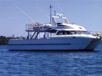 Boat hire on Zane Grey on the Harbour
