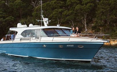 Felix on Sydney Harbour for Whale Watching period 