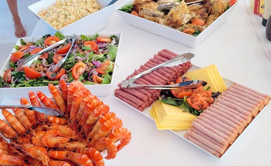 Boat Hire on Aria Catering Options Boat Hire on Aria Catering Options
