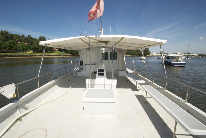 A-Team Harbour Cruise open air deck A-Team Harbour Cruise open air deck