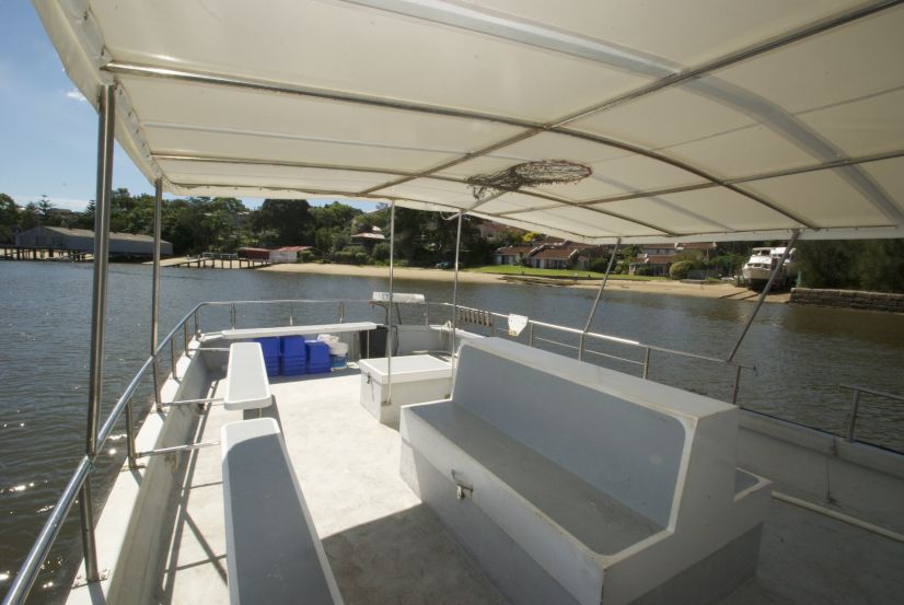 A-Team Harbour Cruise undercover deck A-Team Harbour Cruise undercover deck