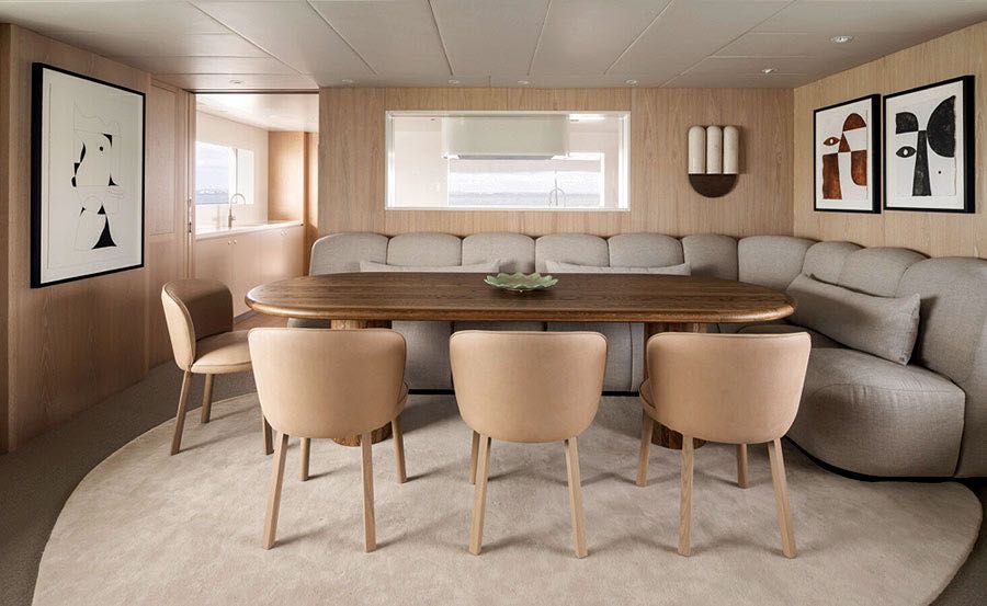 Super Yacht Charters on Akiko interior