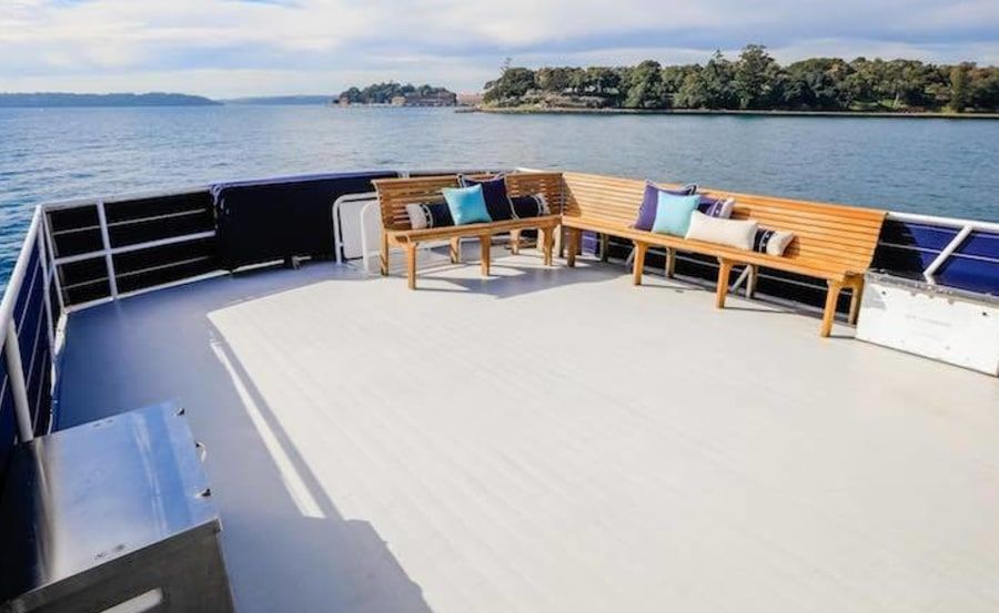 Australia day cruise on Ariston