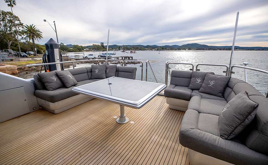 New Years Eve Cruises on Bella Lacqua Deck Lounge New Years Eve Cruises on Bella Lacqua Deck Lounge