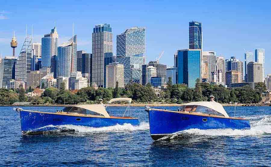 Boat Hire on Something Borrowed cruising on Sydney harbour with Something Blue