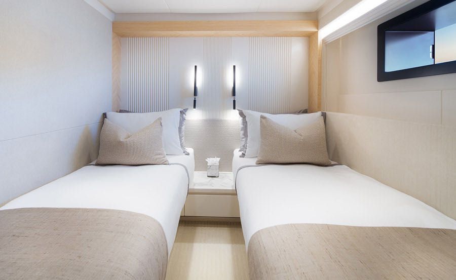 Super Yacht Charters on Bluestone Twin Share Bedroom Super Yacht Charters on Bluestone Twin Share Bedroom