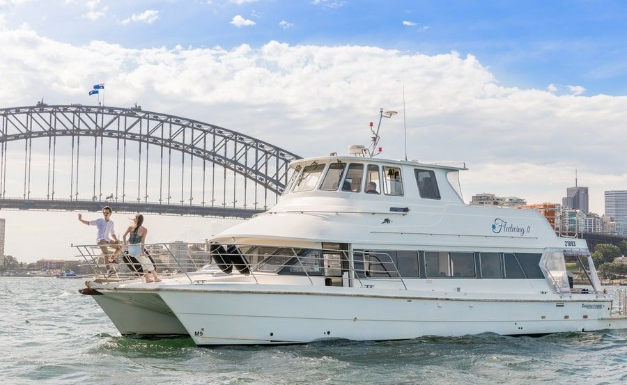 Fleetwing II transfers on Sydney Harbour