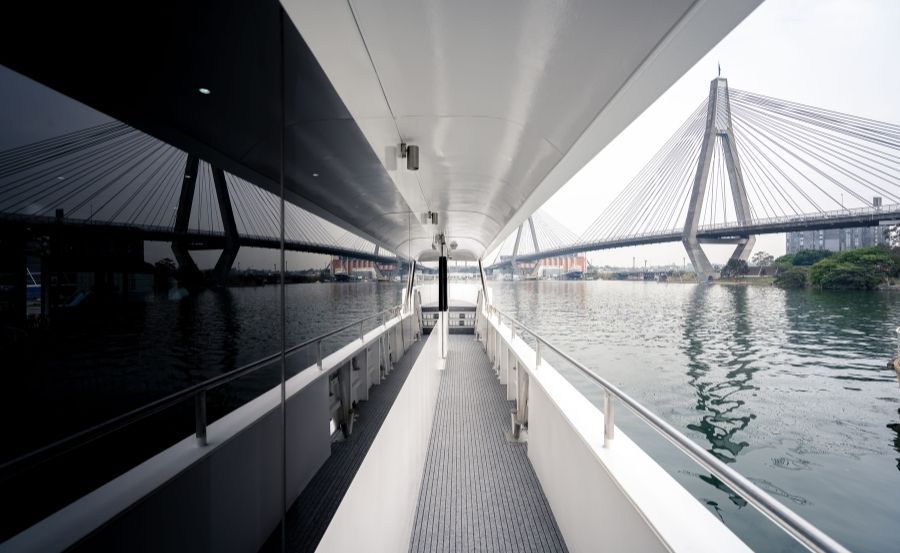New Years Eve Cruises on Calmer side walk