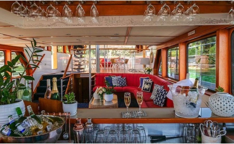Boat hire on MV Baroness