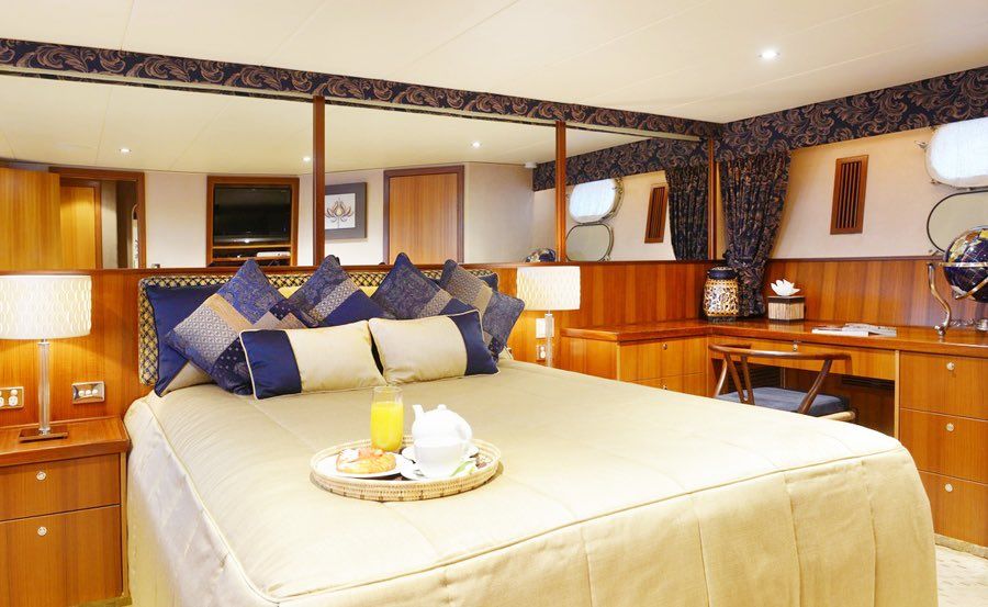New Years Eve Cruises on Cosmos II VIP master cabin