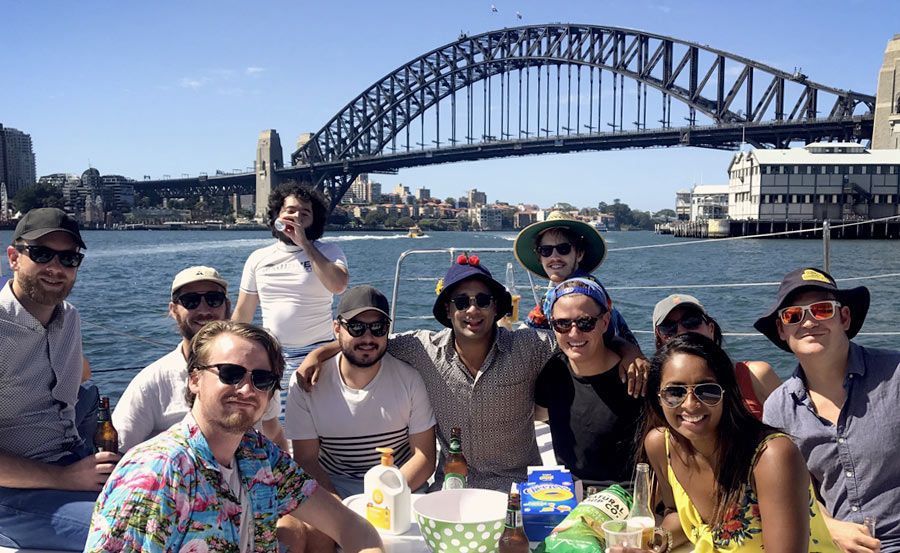 Sydney Boat Hire during New Years Eve on Escapade