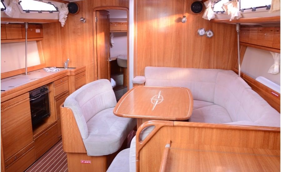 Boat hire on Lorelei interior Boat hire on Lorelei interior