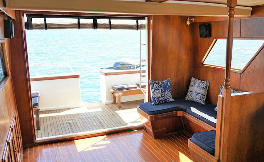 Internal space on board Boat Hire on Mayfair Internal space on board Boat Hire on Mayfair