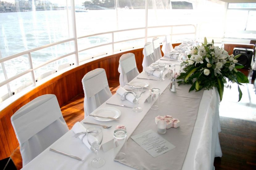 Boat Hire on Olympic Storm - Tables Boat Hire on Olympic Storm - Tables