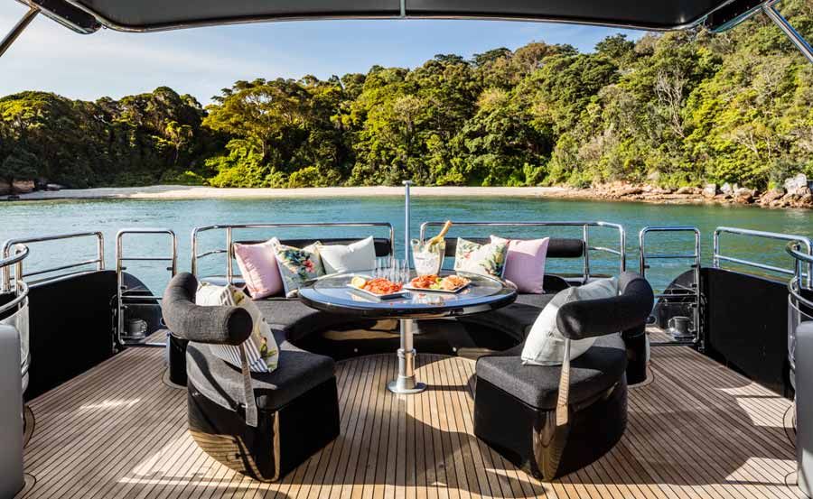 New Years Eve Cruise On Privacy aft deck lounge New Years Eve Cruise On Privacy aft deck lounge