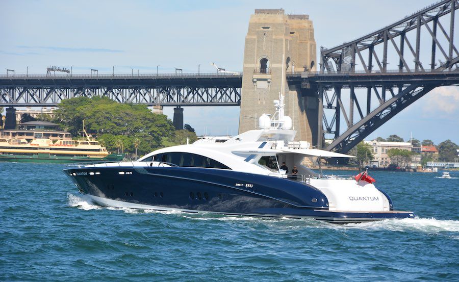 Boat hire on Quantum stern
