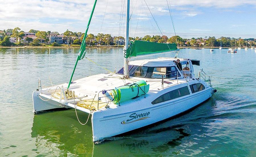 Boat Hire on Sirocco side profile