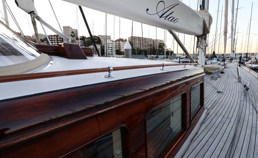 Boat Hire Sydney on Atao walkaround decks Boat Hire Sydney on Atao walkaround decks