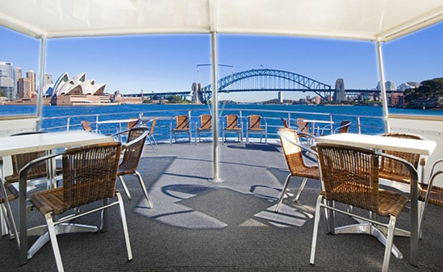boat transfer on Jerry Bailey top deck aft boat transfer on Jerry Bailey top deck aft