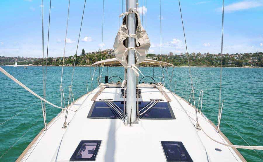 Boat Hire on Cavatina in Sydney Harbour Boat Hire on Cavatina in Sydney Harbour