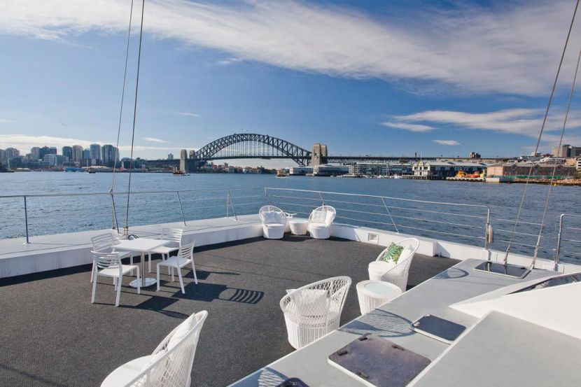 Bright and sunny deck like no other for Christmas cruise on Aussie Magic Bright and sunny deck like no other for Christmas cruise on Aussie Magic