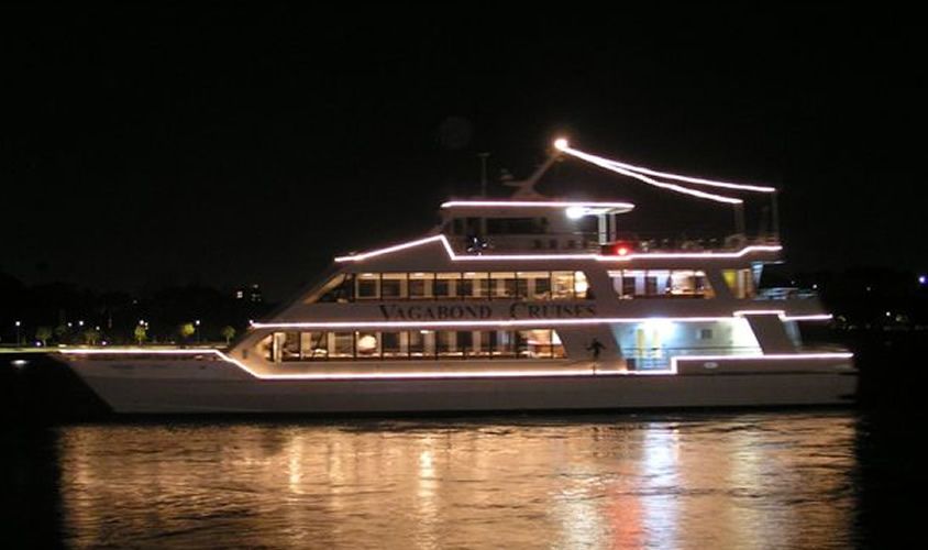 Night lights on for Christmas cruises on V Spirit