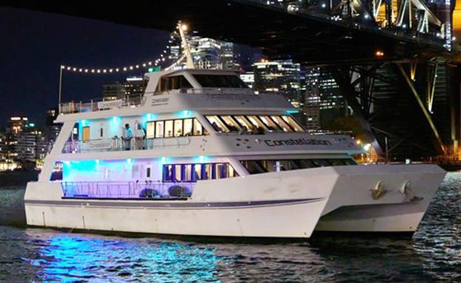 Boat Hire on Constellation at night time Boat Hire on Constellation at night time