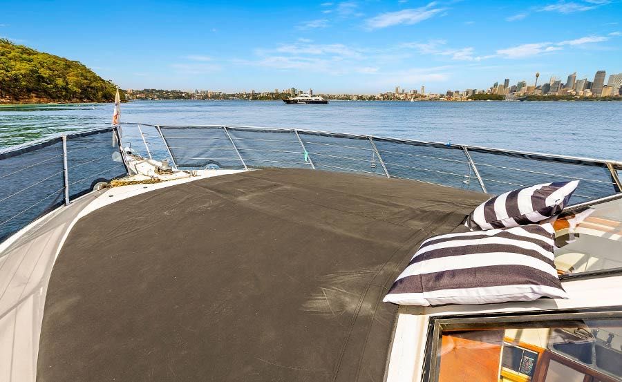 New Years Eve Cruises on Day by Day bow