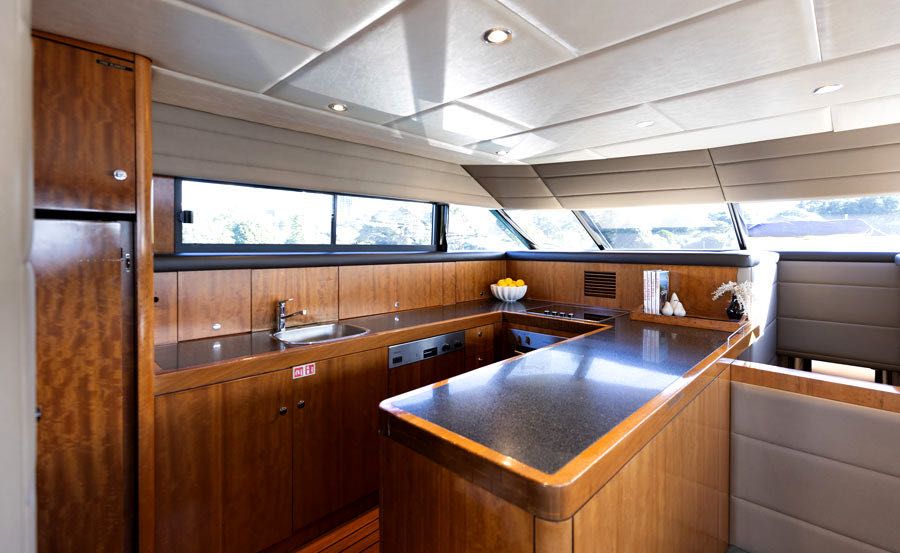 Luxury Boat Hire Sydney on Element Galley