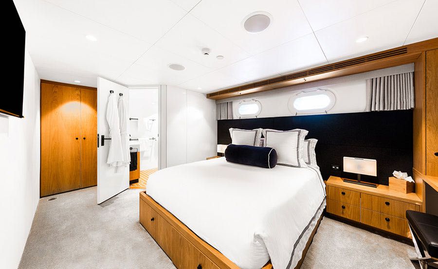 New Years Eve Cruises on Evolution VIP Cabin