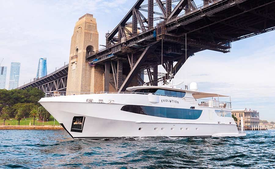 Boat Hire on Evolution Port view Boat Hire on Evolution Port view
