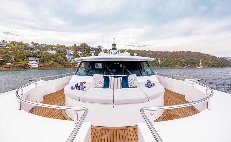 New Years Eve Cruises on Evolution Bow Top