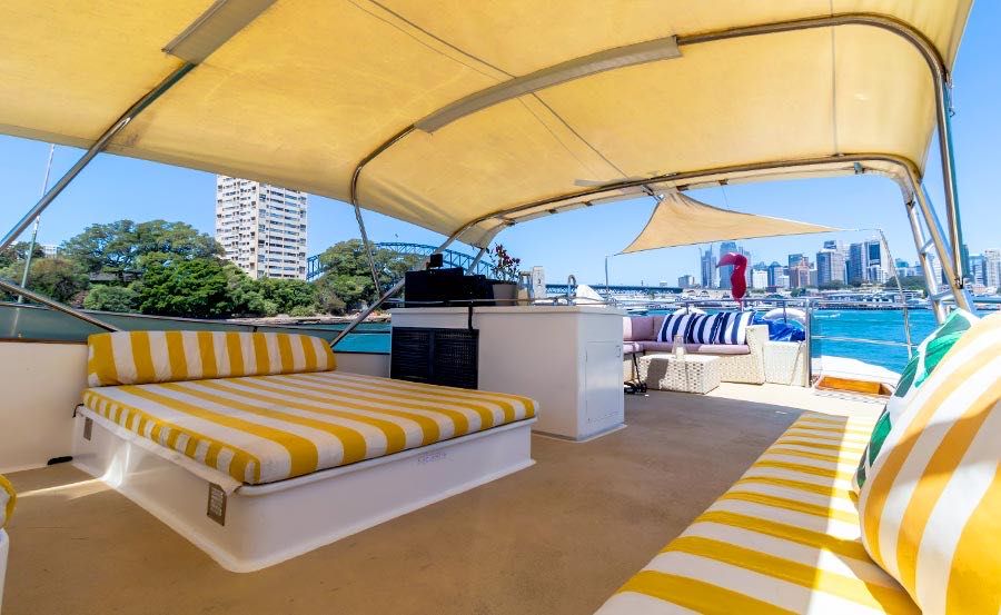 Vivid Cruises on John Oxley Upper Deck