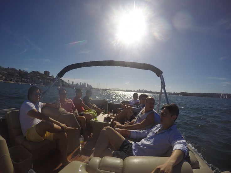New Years eve cruise on Floating Lounge