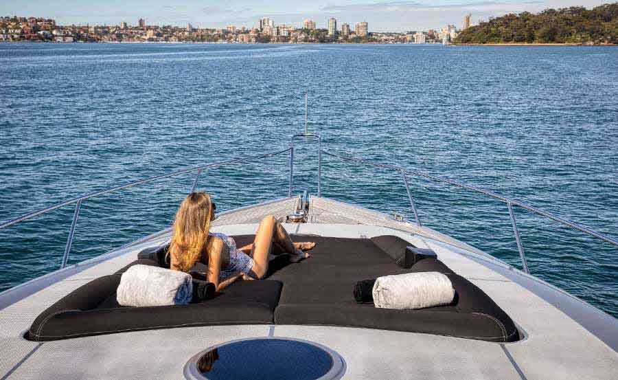 Vivid Cruises on Ghost I Bow