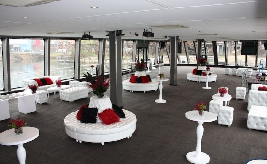 Bella Vista Boat Hire corporate function 