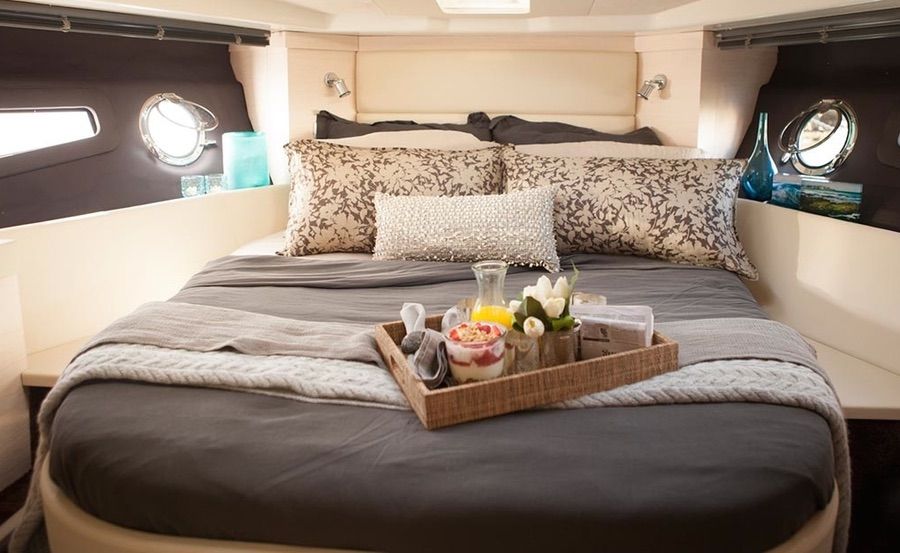 Harbour cruises on Aqualuxe main cabin Harbour cruises on Aqualuxe main cabin