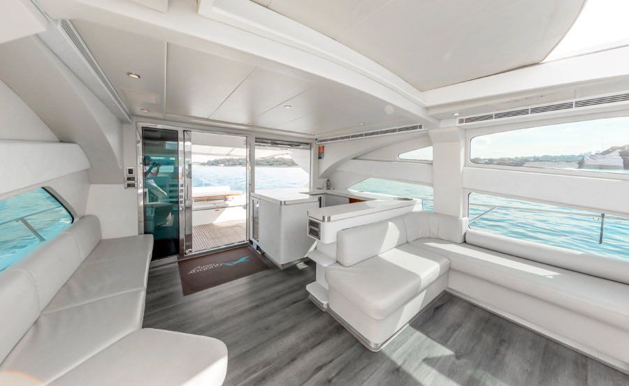 New Years Eve Cruises on Aquabay Main Saloon New Years Eve Cruises on Aquabay Main Saloon