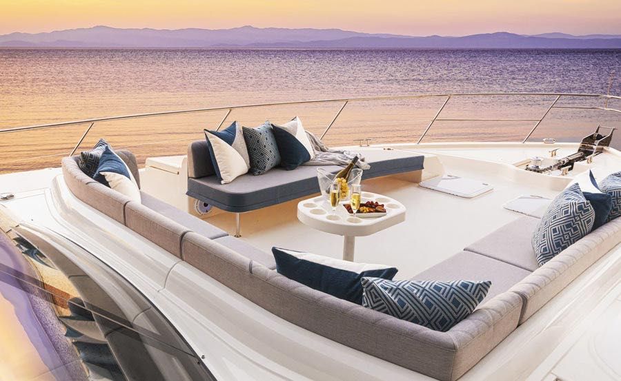 Christmas Cruises on Isola Aft deck lounge