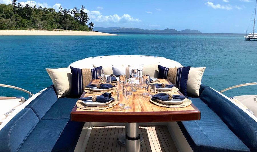 Whitsundays Boat Hire on MY LA MAR Outdoor Dining Whitsundays Boat Hire on MY LA MAR Outdoor Dining