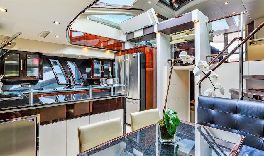 Boat Hire on MY LA MAR Kitchen Boat Hire on MY LA MAR Kitchen