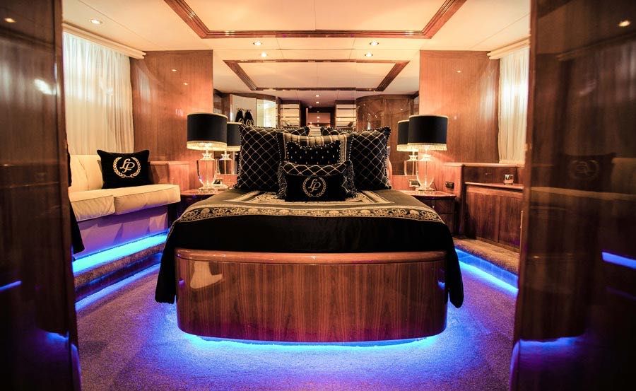 New Years Eve Cruise on Lady Pamela Master Bedroom New Years Eve Cruise on Lady Pamela Master Bedroom