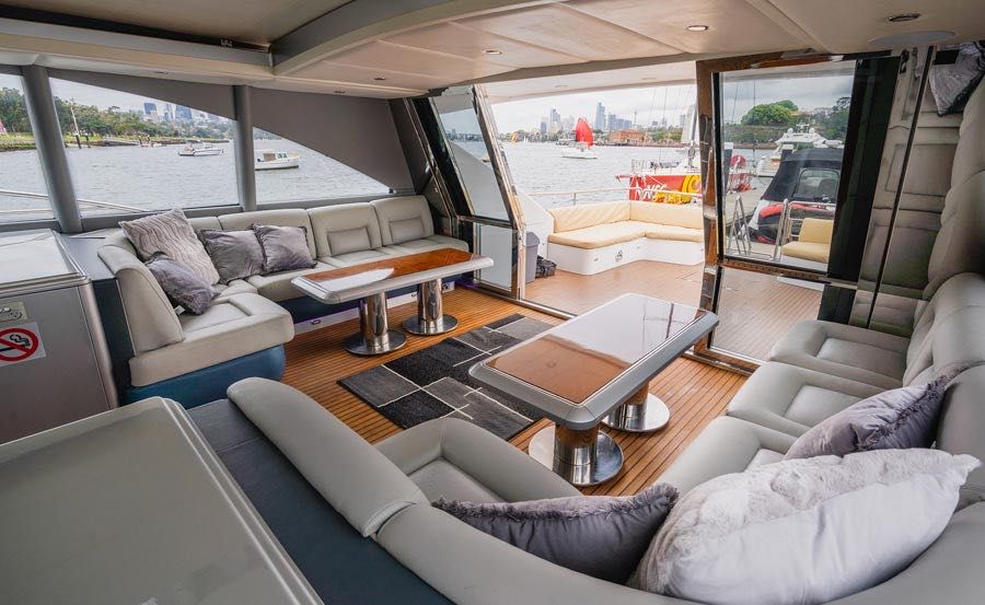 Boat Hire on New Warren upper deck