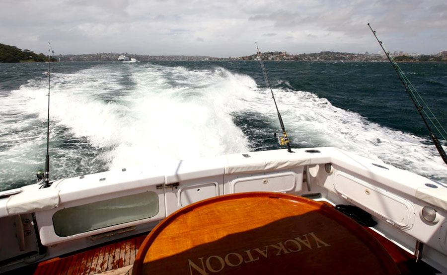 Yackatoon Boat Hire rear deck Yackatoon Boat Hire rear deck