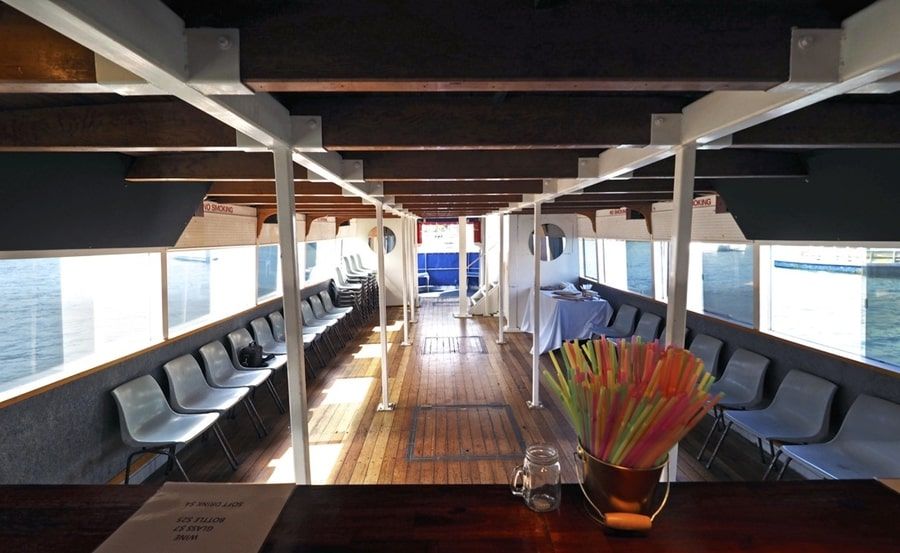 New years cruise on The Kraken spacious deck New years cruise on The Kraken spacious deck