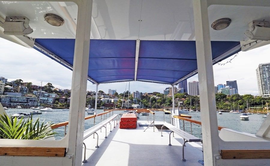 New years cruise on The Kraken sunny top deck New years cruise on The Kraken sunny top deck