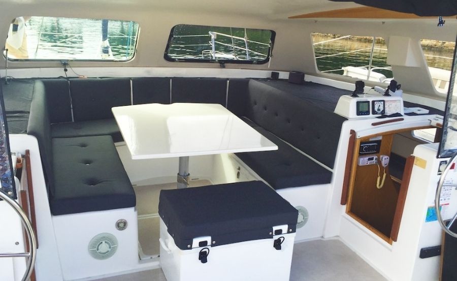 New Years eve cruise on Rockfish I interior New Years eve cruise on Rockfish I interior