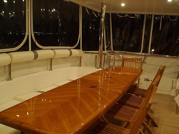 Oceanos II Boat Hire - Aft view Oceanos II Boat Hire - Aft view