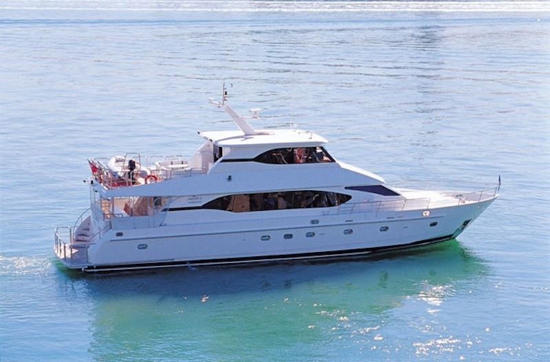 Oceanos II Boat Hire - Arial shot Oceanos II Boat Hire - Arial shot